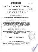 Curso teórico-práctico de operaciones de cirugia...