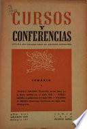 Cursos y conferencias