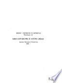 Cursos y seminarios de matemática