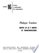 Cursos y seminarios de matemática