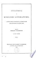 Cyclopædia of English Literature