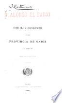 D. Alonso el Sabio como rey y conquistador de la provincia de Cádiz