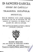 D. Sancho García, conde de Castilla