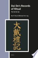Dai De’s Records of Ritual