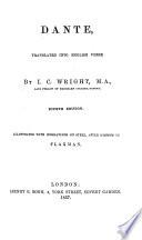 Dante, tr. into Engl. verse by I.C. Wright, with engr. after Flaxman