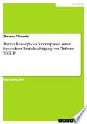 Dantes Konzept des contrapasso unter besonderer Berücksichtigung von Inferno XXXIII