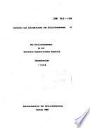 Das Bibliothekswesen in der Deutschen Demokratischen Republik