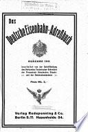 Das Deutsche Eisenbahn-Adressbuch