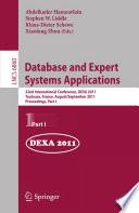 Database and Expert Systems Applications