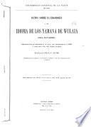Datos sobre la ergología y el idioma de los yamana de Wulaia (isla Navarino)