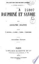 Dauphiné et Savoie