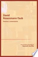 David Rosenmann-Taub: poemas y comentarios
