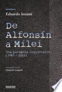 De Alfonsín a Milei