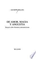 De amor, magia y angustia