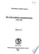 De Columbina haereditate 1492-1810