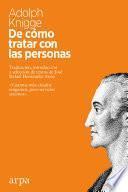 De cómo tratar con las personas