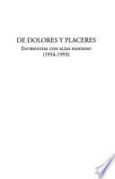 De dolores y placeres