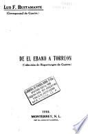 De el Ebano á Torreon