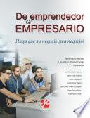De emprendedor a empresario