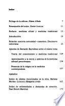 De enfermos y curanderos