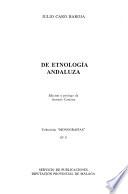 De etnología andaluza