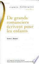 De grands romanciers écrivent pour les enfants