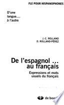 De l'espagnol au français