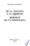 De la angustia a la libertad