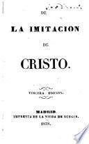 De la imitación de Cristo