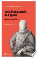 De la inexistencia de España