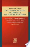 De la ley disciplinaria al amparo de sus principios rectores