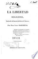 De la libertad religiosa