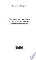 De la lucha de clases a la lucha de frases