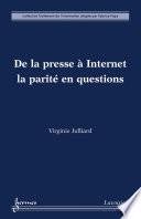 De la presse à Internet : la parité en questions