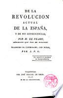 De la Revolución actual de España