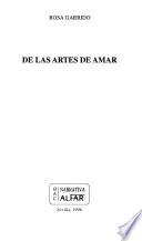 De las artes de amar