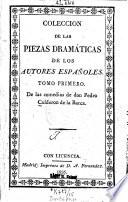 De las comedias de Pedro Calderon de la Barca