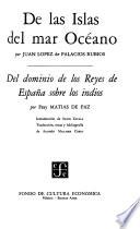 De las islas del mar océano