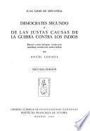 De las justas causas de la guerra contra los indios