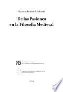 De las pasiones en la filosofía medieval