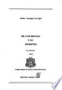 De los bienes y su dominio