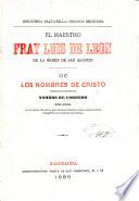 De los nombres de Cristo