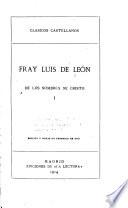 De los nombres de Cristo