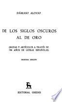 De los siglos oscuros al de oro
