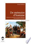 De mémoire d'homme