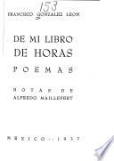 De mi libro de horas