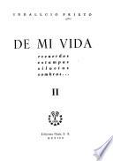 De mi vida