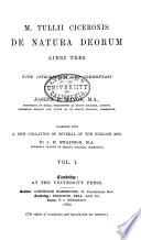 De Natura Deorum Libri Tres