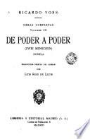 De poder a poder (Zweimenschen)