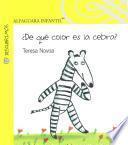 de Que Color Es La Cebra?